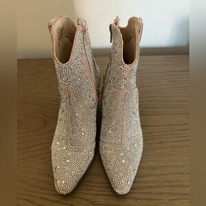 Altar’d State Rhinestone Boots, Size 6.5M.